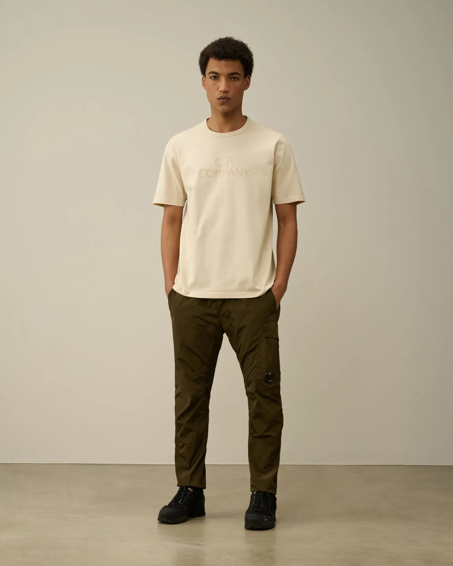Online C.P. Company Tacting Piquet Poloshirt Med Lynlas Blaek Bla