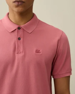 Store C.P. Company Tacting Piquet Poloshirt Med Lynlas Total Eclipse-Blue