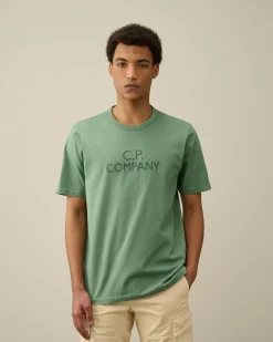 Best C.P. Company Twill Stretch Regular Utility Cargo Pants Gaze Hvid