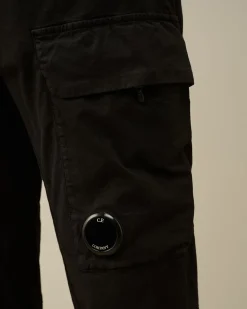 Discount C.P. Company Twill Stretch Regular Utility Cargo Pants Sort