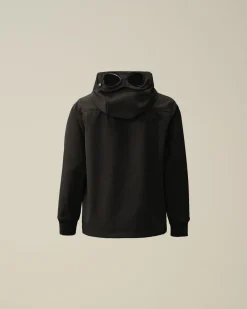 Best Sale C.P. Company U16 Bomuldsjersey 30/1 Grafisk T-Shirt Sort