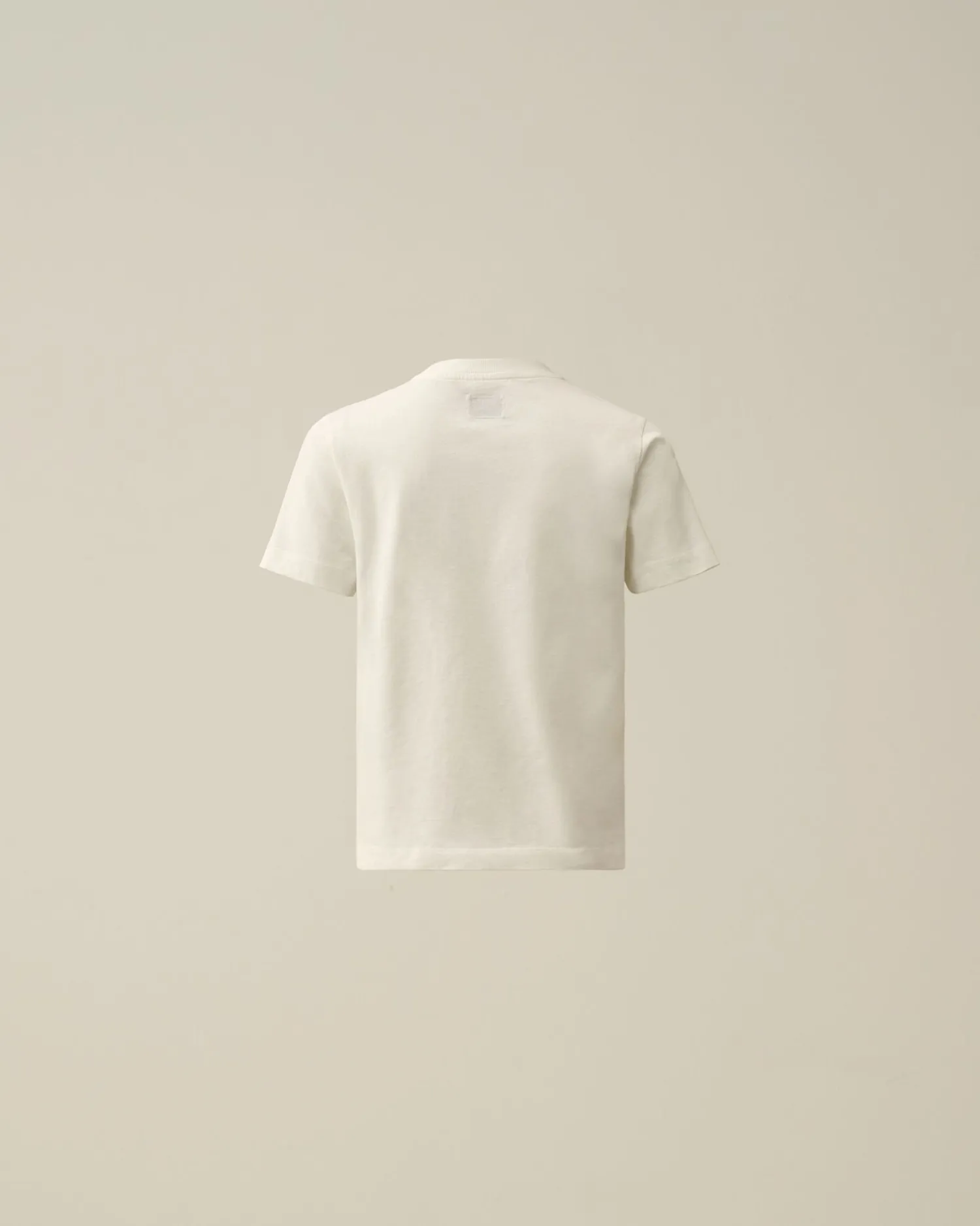 Best C.P. Company U16 Bomuldsjersey 30/1 Grafisk T-Shirt Blaek Bla