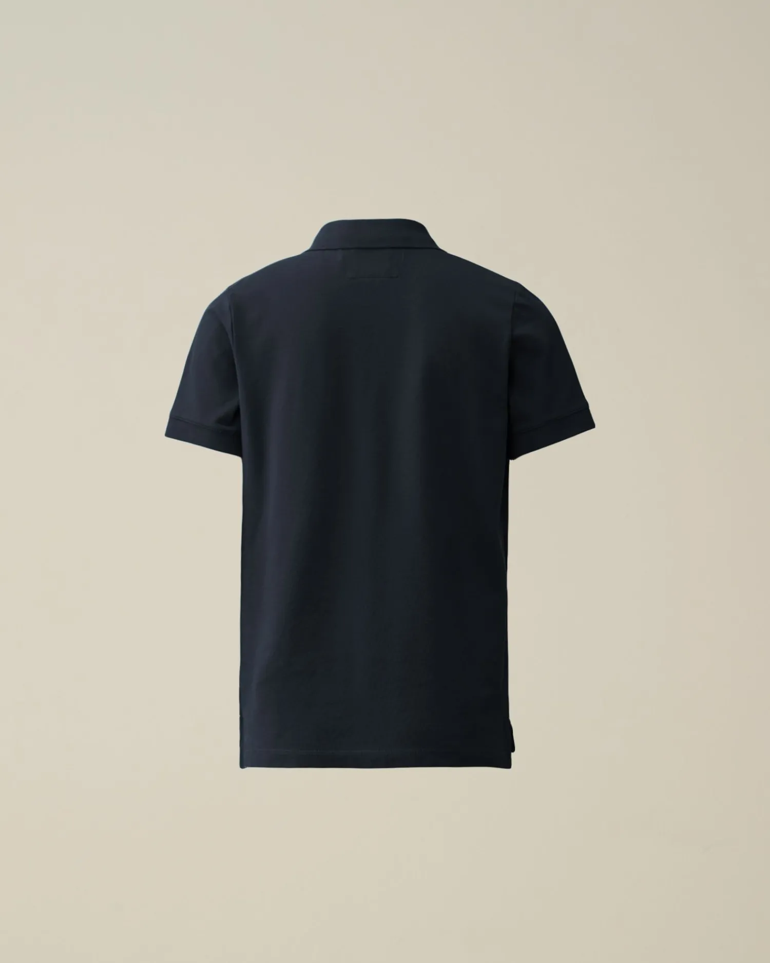 Best C.P. Company U16 Bomuldsjersey 30/1 Logo T-Shirt Gaze Hvid