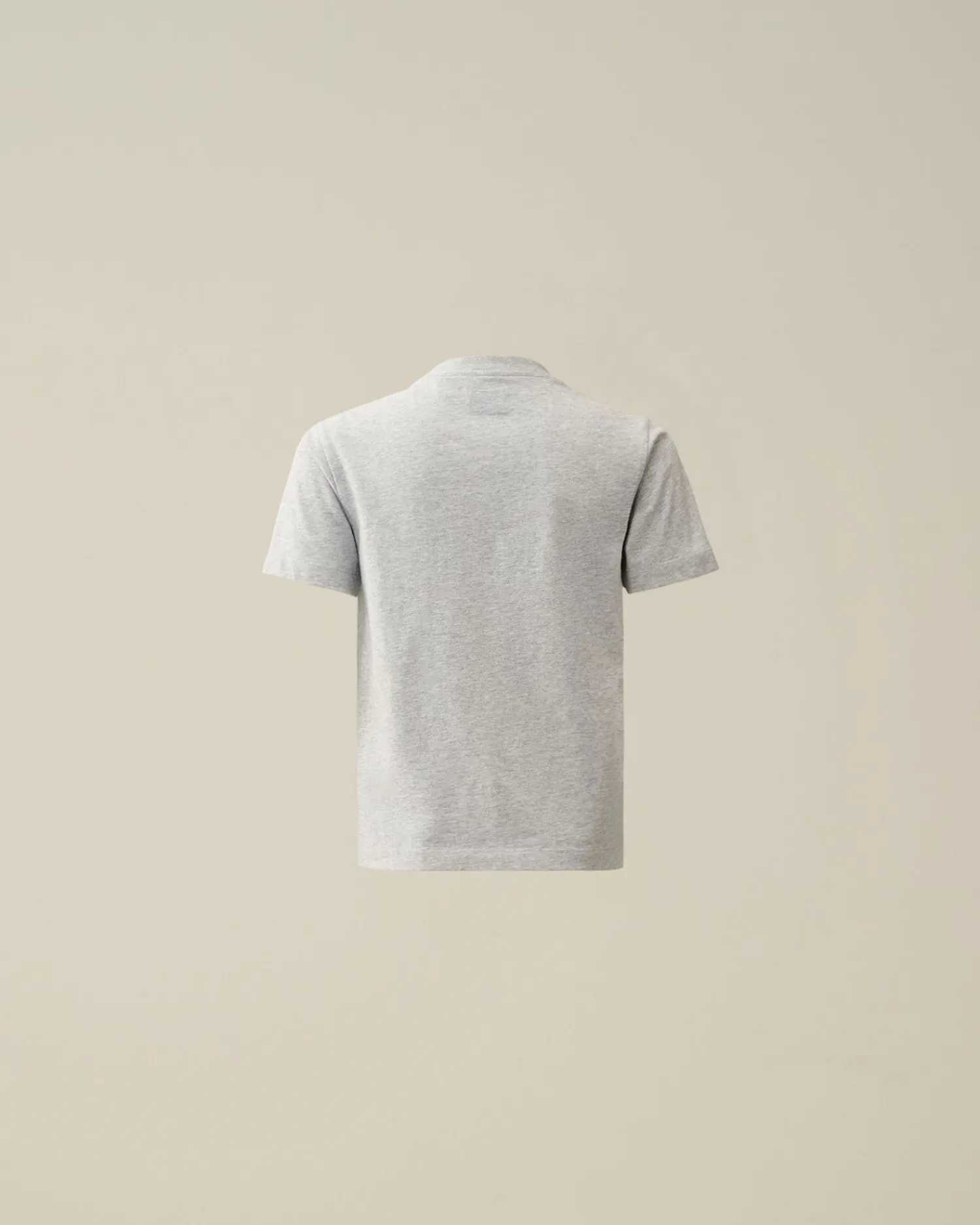 Store C.P. Company U16 Bomuldsjersey 30/1 Logo T-Shirt Total Eclipse-Blue
