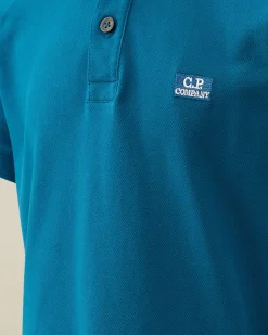 Flash Sale C.P. Company U16 Bomuldsjersey 30/1 Logo-T-Shirt Med Labelstil Green Bay