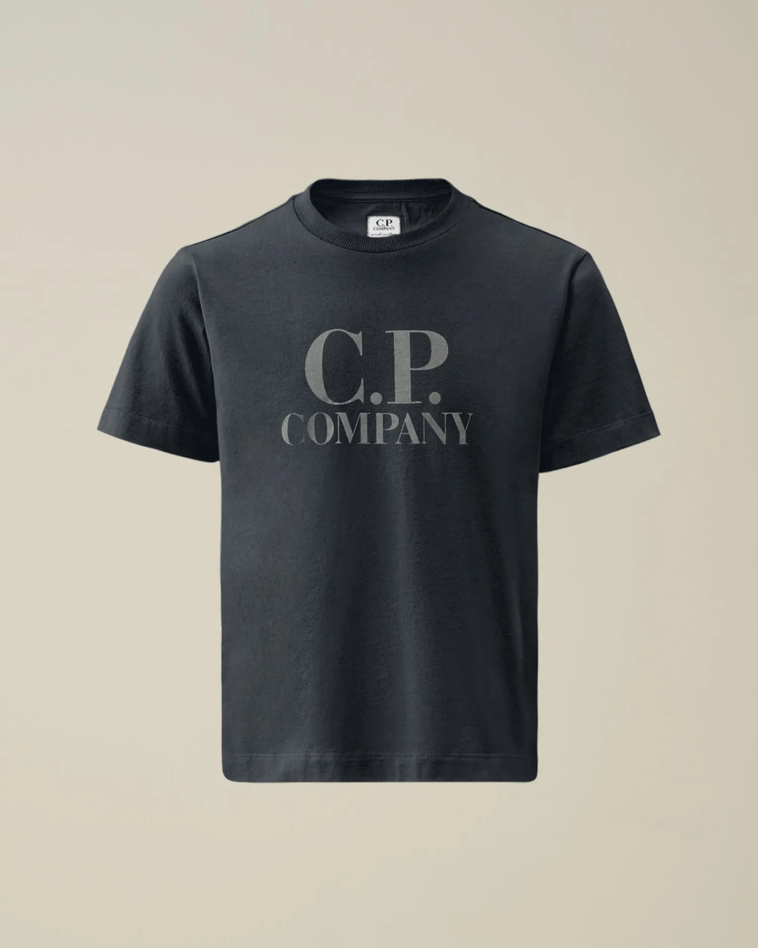 Flash Sale C.P. Company U16 Bomuldstroje 30/1 British Sailor T-Shirt Gaze Hvid