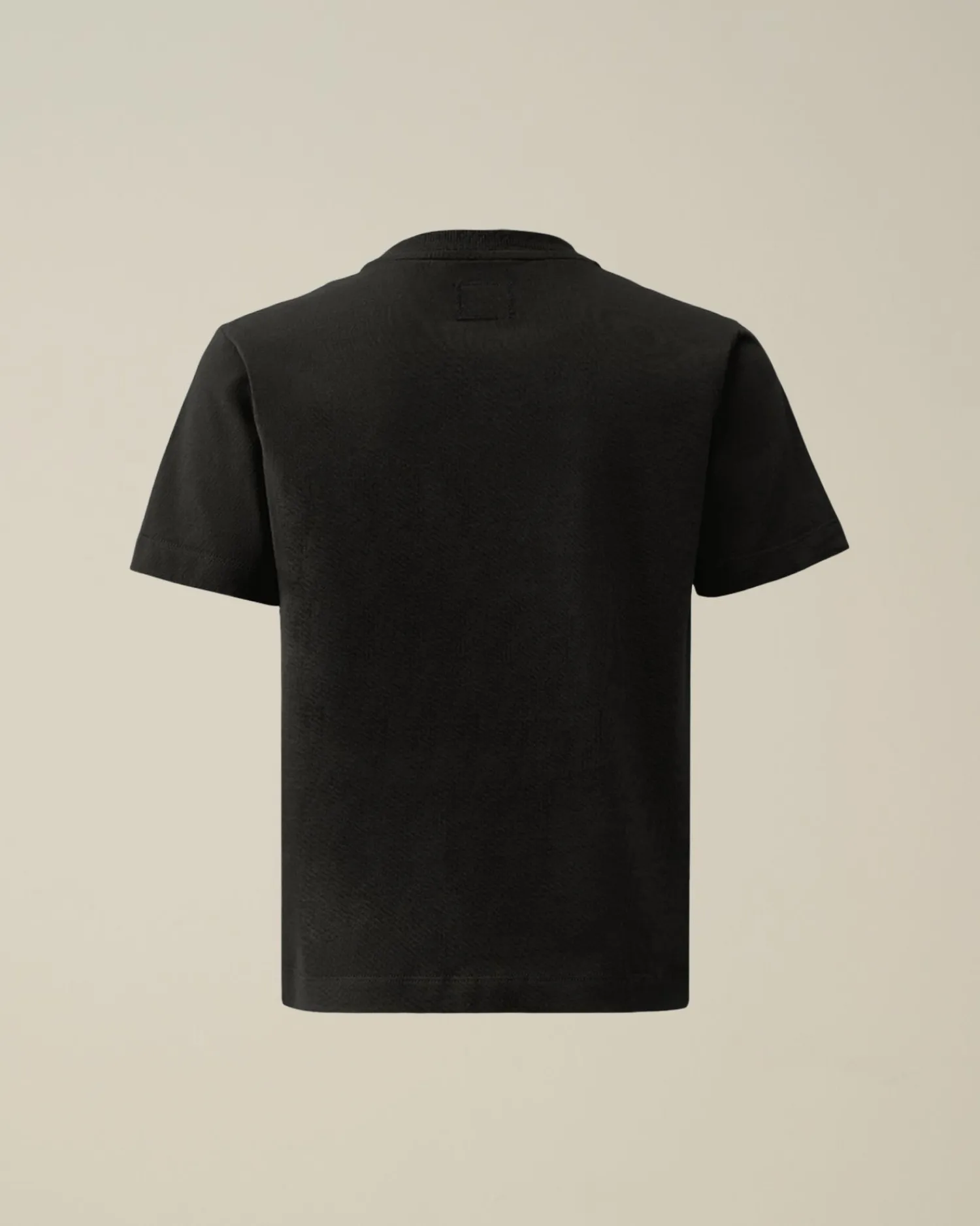 Shop C.P. Company U16 Bomuldstroje 30/1 Oversized Grafisk T-Shirt Gaze Hvid