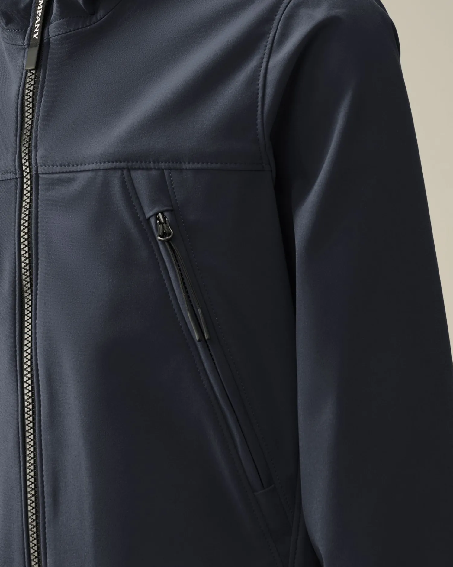 New C.P. Company U16 Cargo Shorts Med Diagonal Fleecetryk Var.02-Flerfarvet