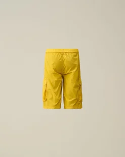 Cheap C.P. Company U16 Chrome-R Cargo Shorts Svovl-Gul