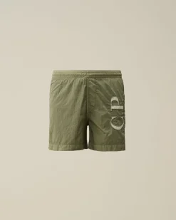 Outlet C.P. Company U16 Chrome-R Cargo Track Pants Stovregn Gra