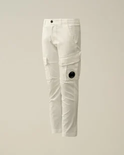 Online C.P. Company U16 Chrome-R Logo Svommeshorts Niagara-Bla