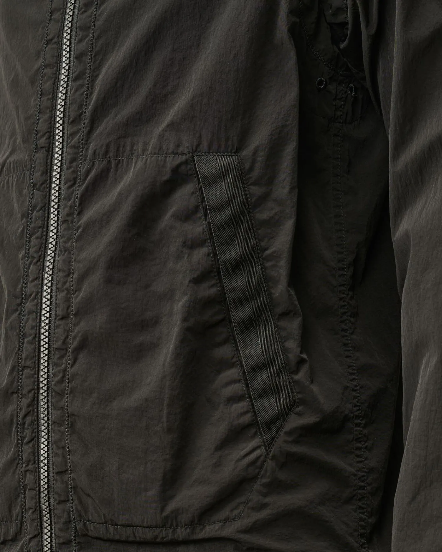 Outlet C.P. Company U16 Chrome-R Polstret Gogglevest Blaek Bla