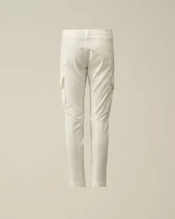 Discount C.P. Company U16 Diagonal Fleece Cargo Shorts Gra Melange