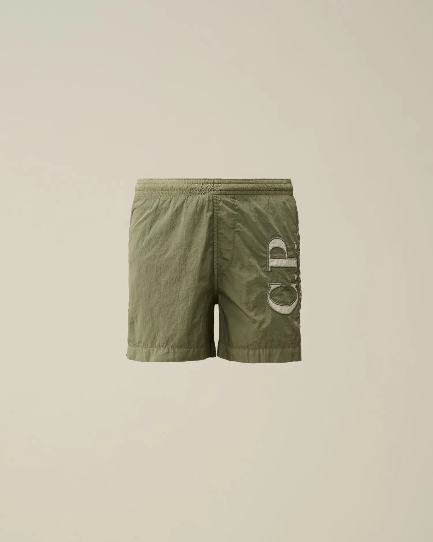 Store C.P. Company U16 Diagonal Fleece Cargo Shorts Gaze Hvid