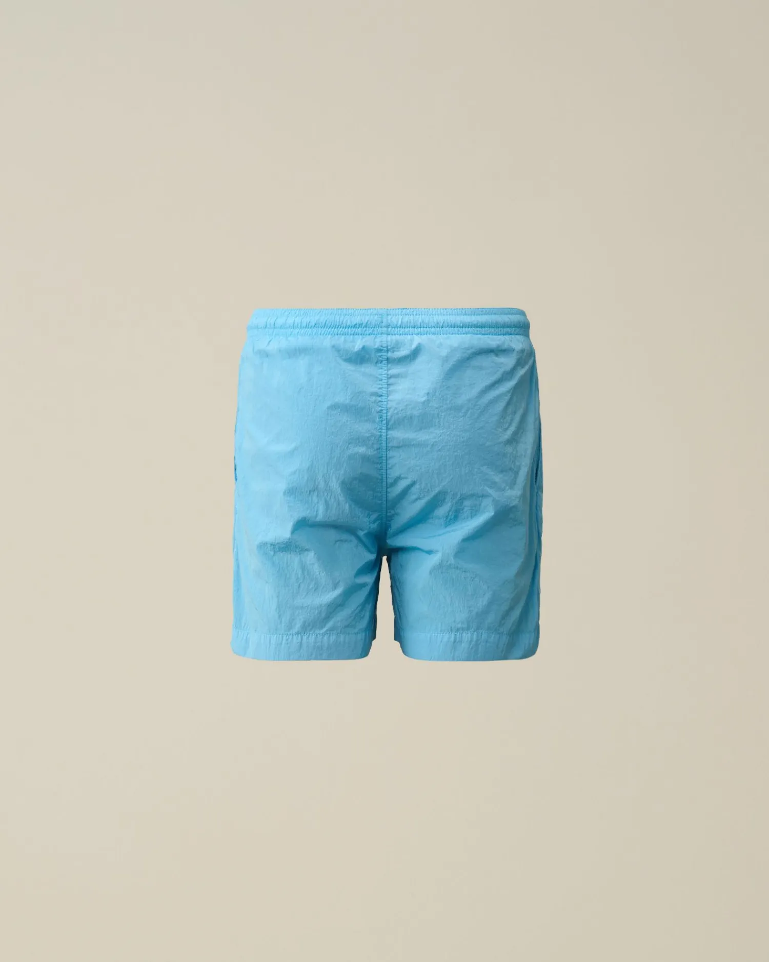 Shop C.P. Company U16 Diagonal Fleece Cargo Shorts Gaze Hvid
