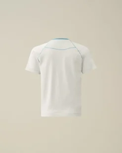 Flash Sale C.P. Company U16 Let Fleece Blandet Grafisk Haettetroje Gra Melange