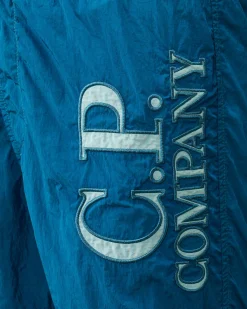 Cheap C.P. Company U16 Stretch Gabardine Bukser Blaek Bla