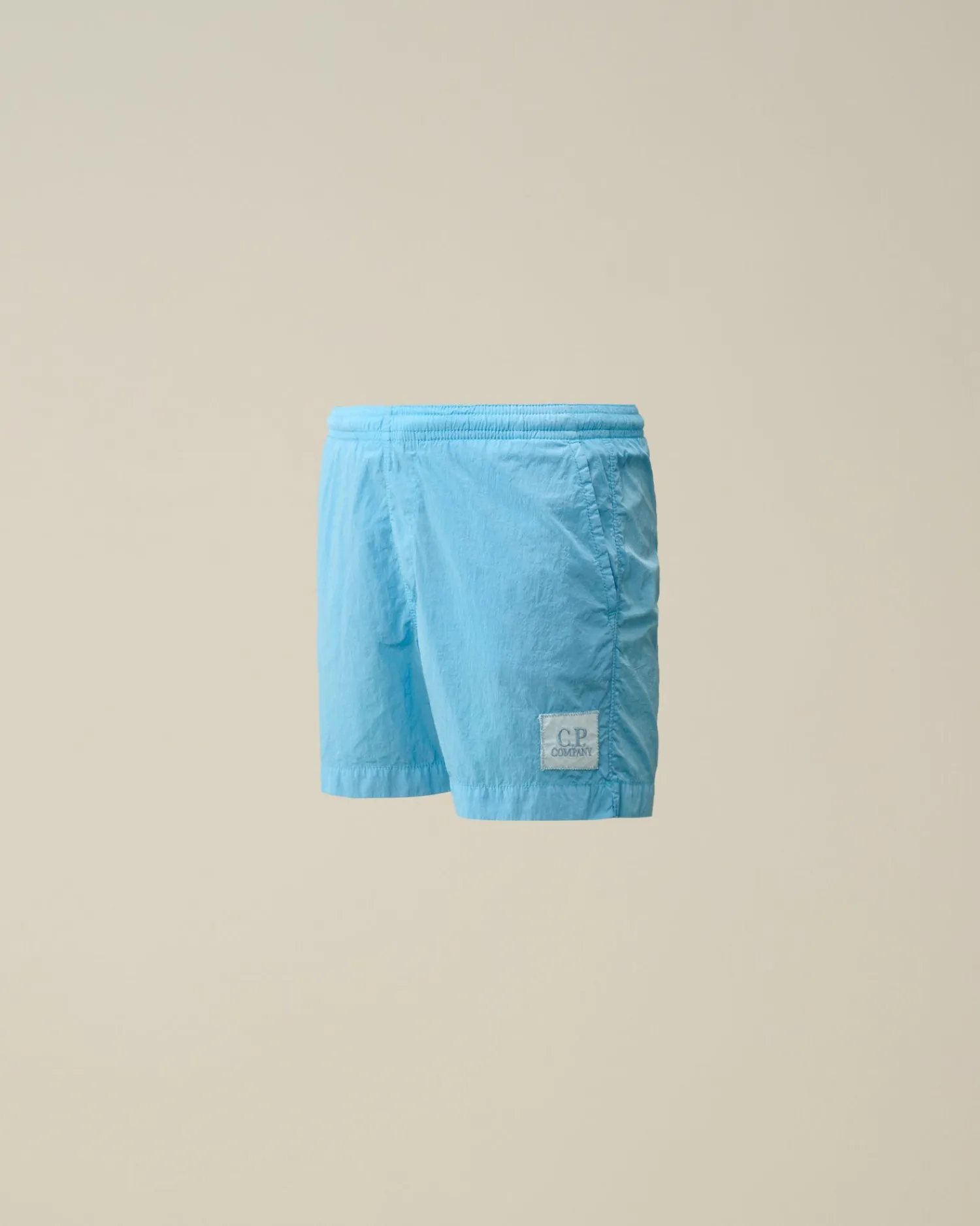 New C.P. Company U16 Stretch Gabardine Cargo Bukser Turbulens-Gra