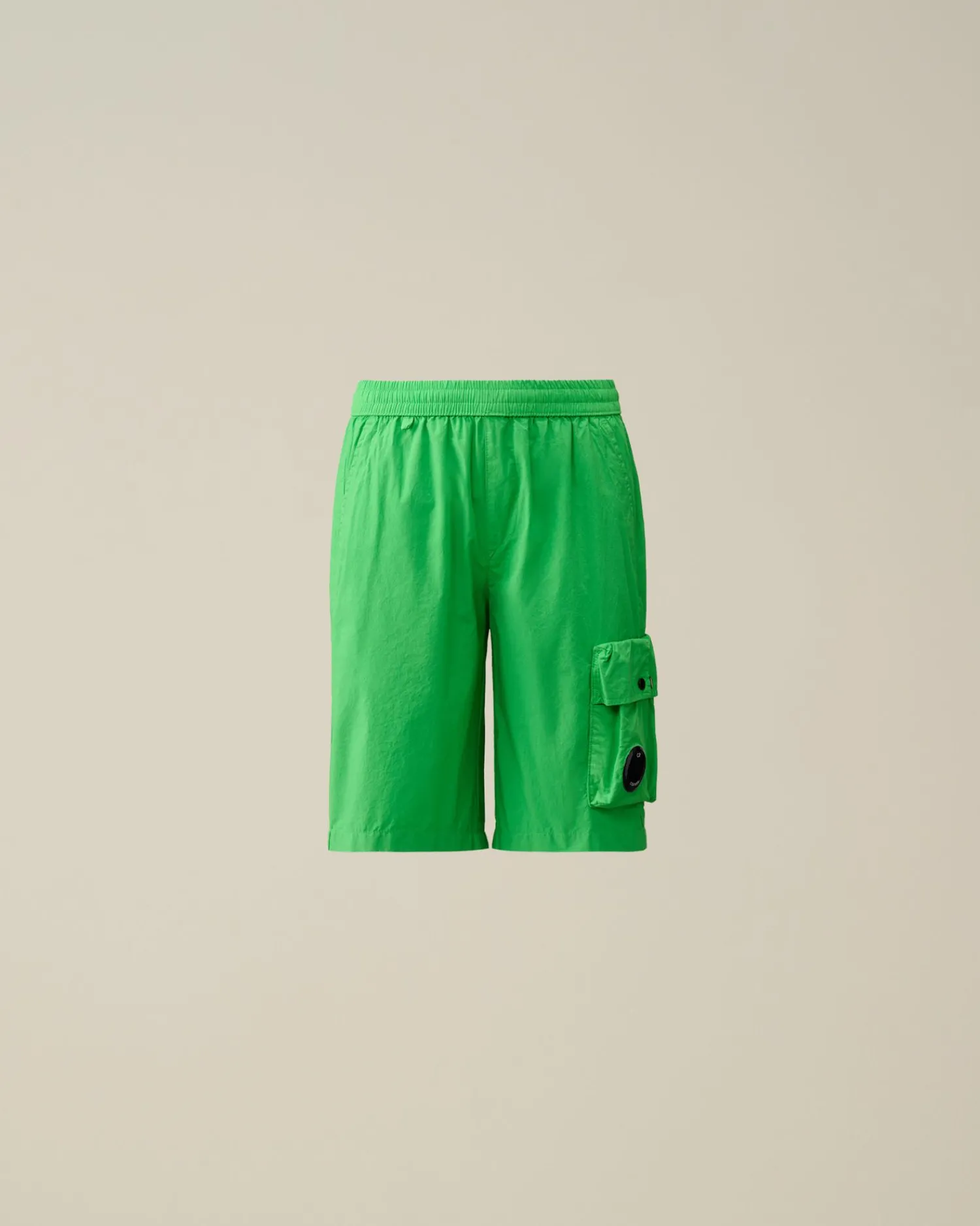 Online C.P. Company U16 Tela Parachute Cargo Shorts Klassisk Gron