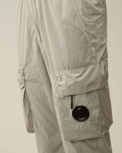 Cheap C.P. Company U16 Tela Parachute Cargo Shorts Klassisk Gron